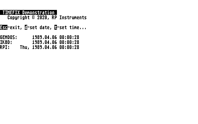 Timefix atari screenshot